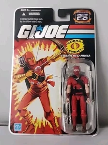 GI Joe 2008 V3 Red Ninja Action Figure - Picture 1 of 3