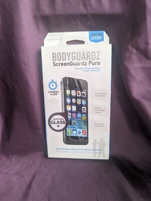 BodyGuardz Pure Tempered Glass Screen Protector For iPhone 5/5s/5c Brand New - Image 1 of 3