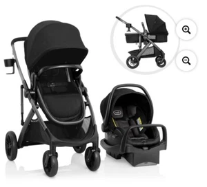 Evenflo Pivot Suite Travel System New Black - Picture 1 of 1