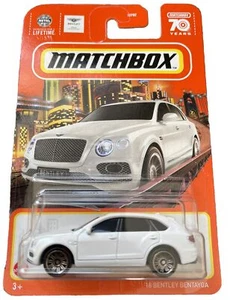 Matchbox '18 Bentley Bentayga SUV 4x4 Special Edition 70 Years Long Card USA NEU - Bild 1 von 1