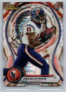 2015 Finest Jaelen Strong Atomic Refractor Rookie Die Cuts - Pulsar #/50 - Picture 1 of 2