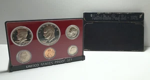 1974 S United States Mint Clad 6 Coin Proof Set Eisenhower Dollar - Picture 1 of 5