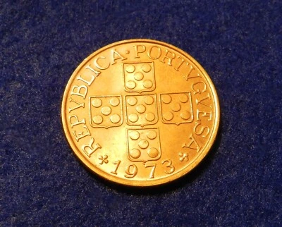 1973  Portugal Escudo - Fantastic Coin - See PICS - Image 1 of 2