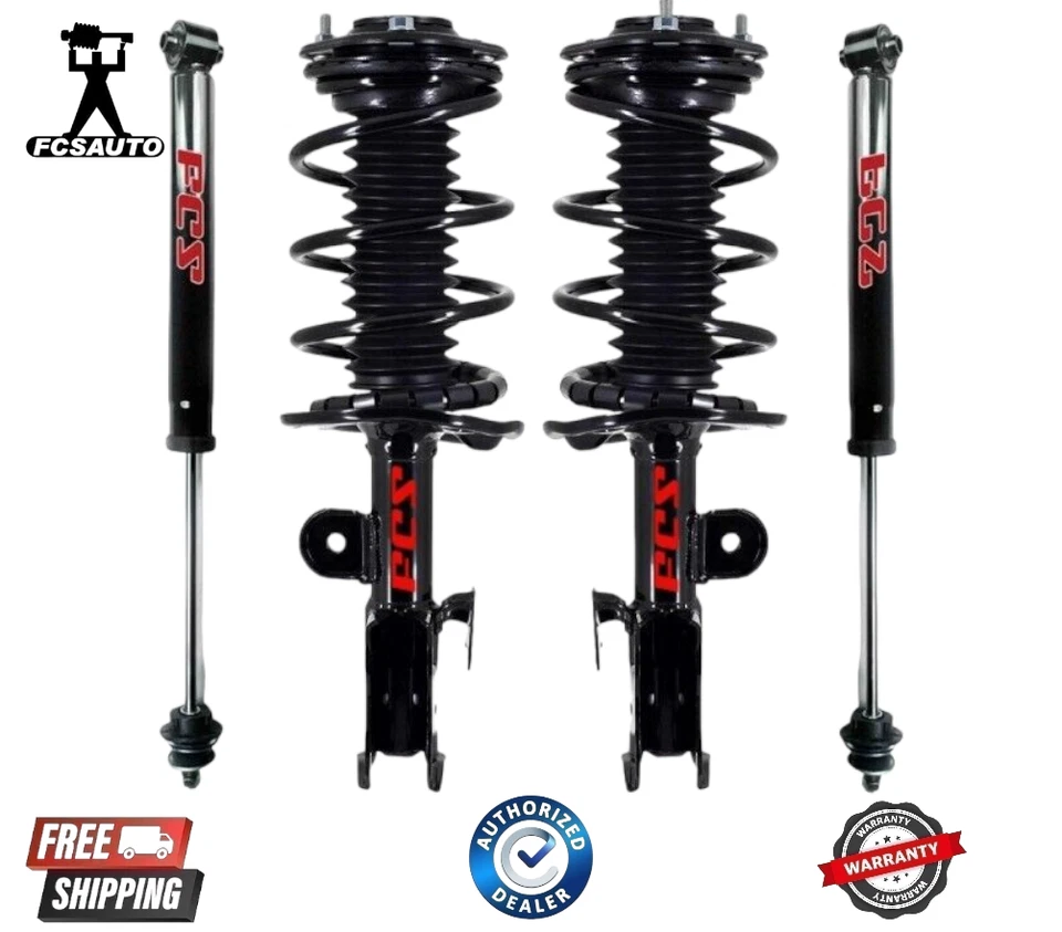 PREMIUM Front Complete Strut and Rear Shocks Set 4PCS FCS For 10-15 Toyota Prius - Image 1 of 1