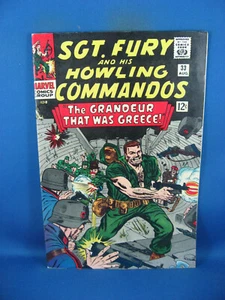 SGT FURY 33 F VF 1966 MARVEL WAR - Picture 1 of 2