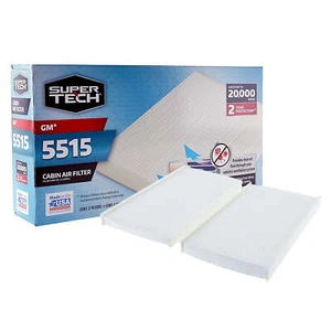Super Tech Cabin Air Filter 5515, Replacement Air/Dust Filter for  Chevrolet - Picture 1 of 7