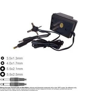 Adaptador de corriente AC DC universal 6 enchufes DC 12V 9V 7.5V 6V 4.5V 3V Electrix CV002 - Imagen 1 de 4