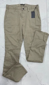 NWT $298 John Varvatos Pants In Beige Size:31RG (J293W2) - Picture 1 of 3