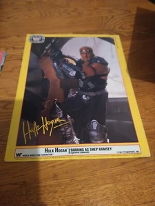 1991 Hulk Hogan World Wrestling Federation WWF Original Fan Club Rare Photo - Picture 1 of 2