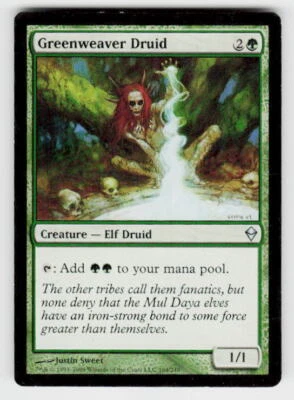 Zendikar #164 Greenweaver Druid - Image 1 of 2