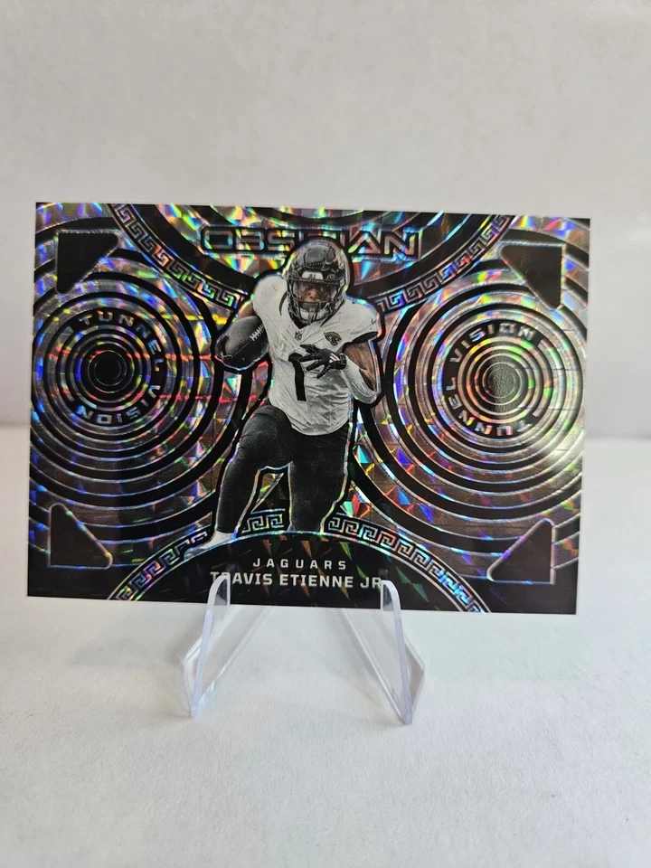 23 Panini Obsidian Travis Etienne Jr.  1/1  Tunnel Vision No. 17 - Image 1 of 4