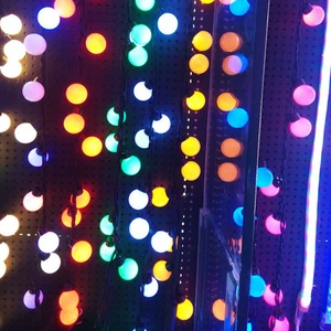 4CM Big Ball LED String Light Christmas 5M 20LEDs Fairy String Garland Lights - Picture 1 of 4