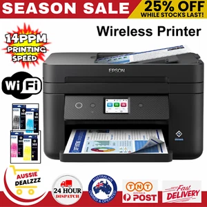 Epson WorkForce WF-2960 Inkjet Colour Multifunction Printer Scanner Copier - Picture 1 of 12
