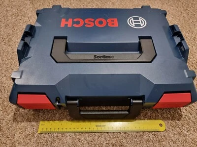 BOSCH SORTIMO L-BOXX 102 STACKING CARRY CASE POWER TOOL BOX Hard Plastic Holder - Image 1 of 4