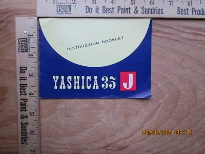 yashica 35 j说明书 — 第 1/4 张图片