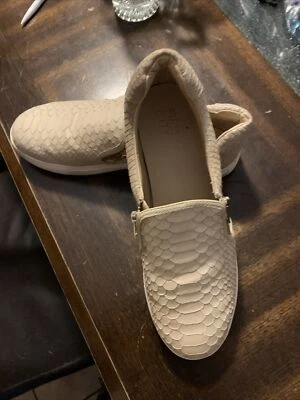 Fifth City Cuero Piel de Serpiente Estilo Vendido Sin Cordones Talla 11 Cómodo Elegante Foto 1 de 3