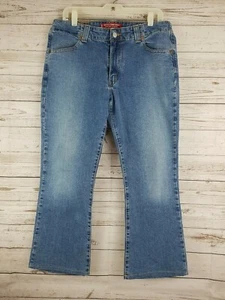Levi's 525 Blue Jeans Noveau Downtowner Boot Cut Stretch Size: 33X26 - Picture 1 of 8
