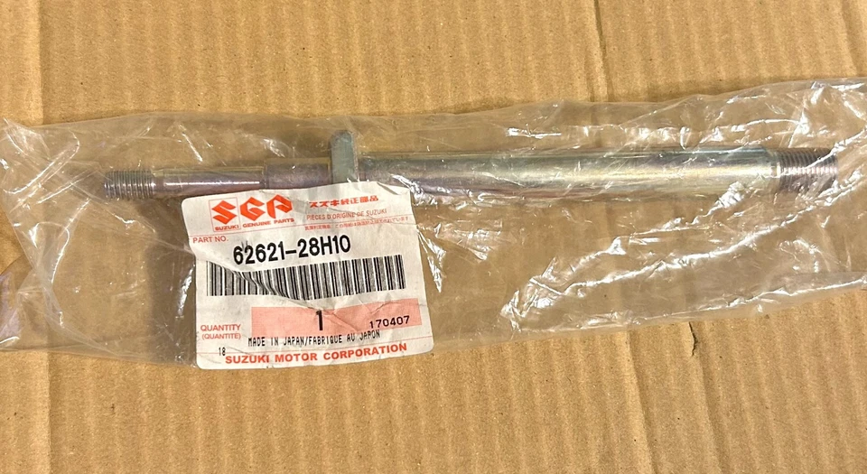 Новый оригинальный производитель Suzuki болт стержня задней подушки 62621-28H10 RMZ250 RMZ450 (кол-во 1) - Изображение 1 из 1