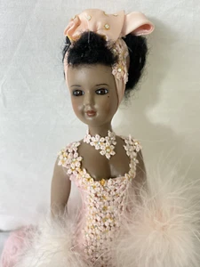 VTG Gorham Valentine’s Ladies Porcelain Doll (ROSE)  Pamela Valentine w/Box - Picture 1 of 17