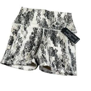 Evolution and Creation Trainingsshorts mit Schlangenmuster und hoher Taille für Damen - Bild 1 von 4