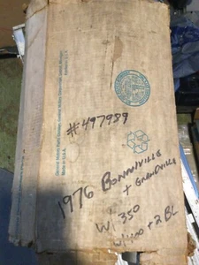 Pontiac NOS Muffler A Body 1975/1976 Part # 497789 - Picture 1 of 2