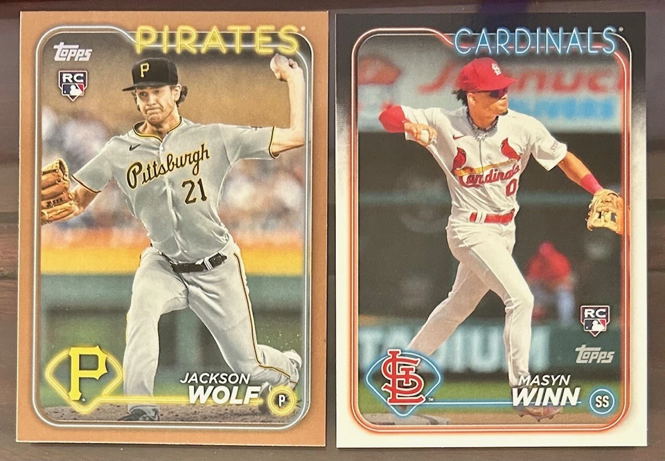 2024 Topps Series 2 Baseball + Parallels (#526-700): U Pick, 35 Cent Shipping - Image 1 of 1