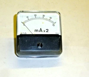 Einbau Instrument Skala 0 - 50 mA x 2 - Bild 1 von 1