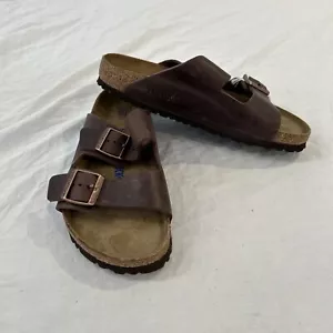 Birkenstock Arizona Birko-Flor Sandale, braun, Größe 41 EU 10-10,5 US - Bild 1 von 12