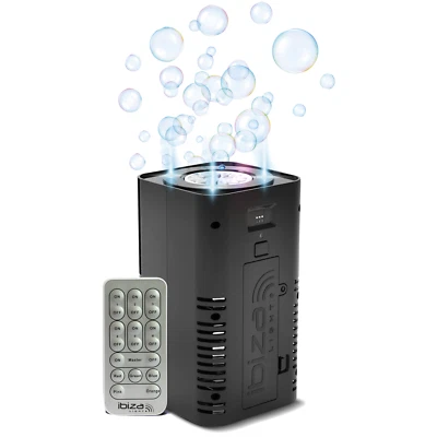 Seifenblasenmaschine IBIZA "BUBBLE-DREAM" mit LED batteriebetrieben