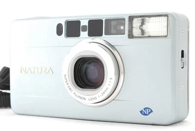 [NEAR MINT] Fujifilm NATURA S AQUA 35mm Point & Shoot From JAPAN - Image 1 of 4