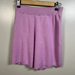 Mr. Mittens Knit High Waist Shorts Size XS/Small Lilac Purple Lounge Casual - Picture 1 of 6