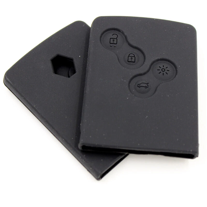 1x Funda de llave de silicona FOB apta para Renault Clio Logan Megane 2 3 Koleos Foto 1 de 1