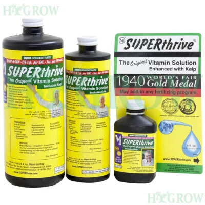 SUPERthrive 120ml 480ml 960ml Original Vitamin Solution Plant Stress Relief
