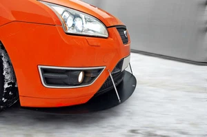 Racing Cup alerón labio para Ford Focus 2 ST MK2 difusor de espada delantero WRC nuevo - Imagen 1 de 3