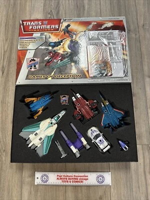 Transformers Timeline Botcon 2007 GAMES OF THE DECEPTICON SET Seekers Conehead - Image 1 of 4