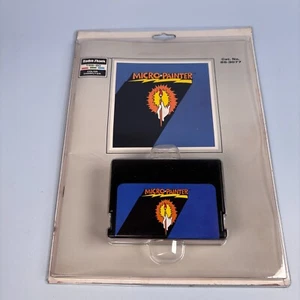 MICRO PAINTER RADIO SHACK TANDY TRS-80 COLOR COMPUTER GAME CARTRIDGE BOXED - Picture 1 of 2