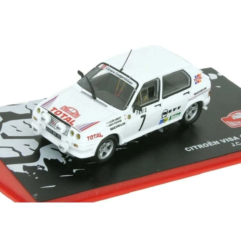 CITROEN Visa 1000 Pistes Andruet 1985 Rally Montecarlo 1:43 Ixo Altaya Diecast - Imagen 1 de 2