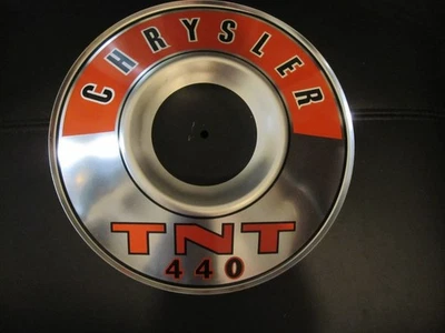 BIG BLOCK RB CHRYSLER TNT 440 TAPA FILTRO DE AIRE LATA PASTEL NUEVO NUNCA INSTALADO Foto 1 de 3