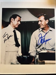 Tony Randall/Jack Klugman doppelt signiertes 8x10 seltsames Paar Foto - Bild 1 von 1