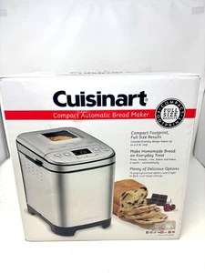 Panificadora automática compacta Cuisinart en acero inoxidable - Imagen 1 de 4