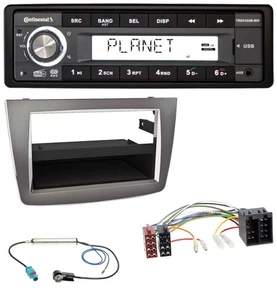 Continental USB 1DIN AUX DAB MP3 Autoradio für Alfa Romeo MiTo 955 08-14 ISO dun - Bild 1 von 10