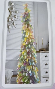 Modern Kids Pop Up Pencil Christmas Tree With Carrying Bag Multicolor Holiday - Picture 1 of 15