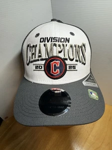 Cleveland Guardians 2025 Division Champions Snap Back New Era Cap MLB Baseball - Picture 1 of 10