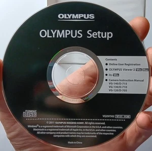 Olympus VG-140 Setup CD - GOOD SHAPE - Picture 1 of 3