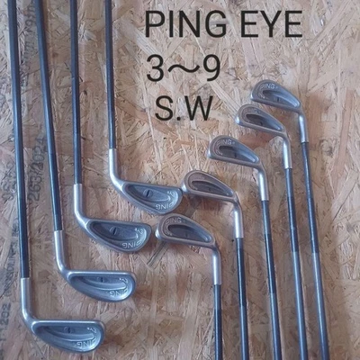 Ping EYE Black Dot Iron Set 3-W-SW(9Clubs) - Image 1 of 4