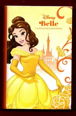 Niue 2015 Disney Belle 1oz Limited Edition 1oz 999 Silver Coin - Image 1 of 2