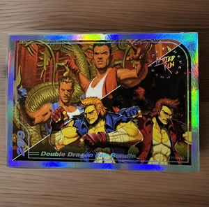 Tarjeta coleccionable única Double Dragon Fan #299 Silver Limited Run Games exclusiva - Imagen 1 de 10