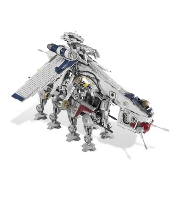 MOC BRICKS Dropship Star Wars Republic con AT-OT Walker 1808 piezas (10195) bloques de construcción