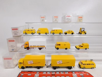 10x wiking H0 1:87 Modello Post VW Maggiolino Autocarro Man MB Ancora ecc Top + - Immagine 1 di 4