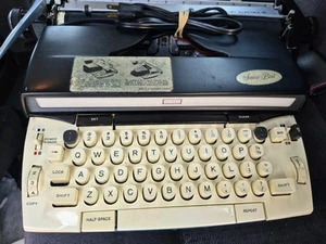Vintage Sears Medalist Power 12 Electric Portable Typewriter Tested - Picture 1 of 7
